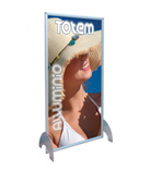 Totem Alluminum bifacciale